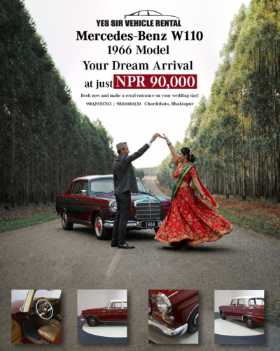 Wedding Car Yes Sir Nepal